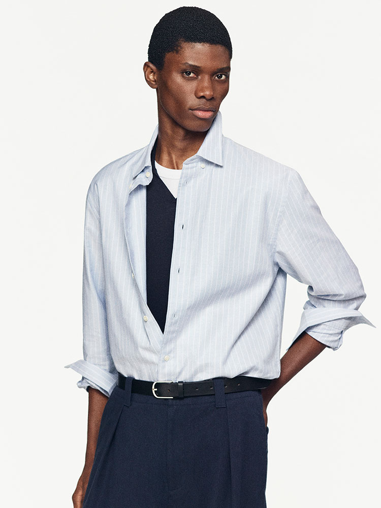 コットンオックスフォードシャツ